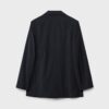Blazer aberto às riscas