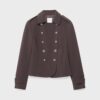 Blazer com botões gravados