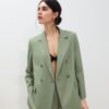 Blazer com cinto Blazer com cinto