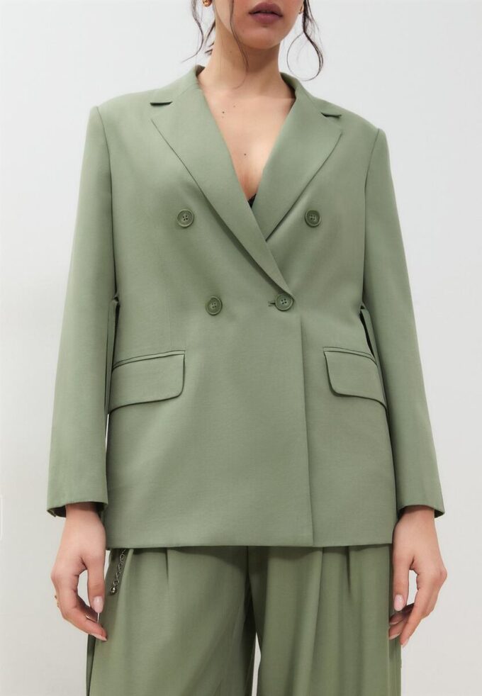 Blazer com cinto Blazer com cinto