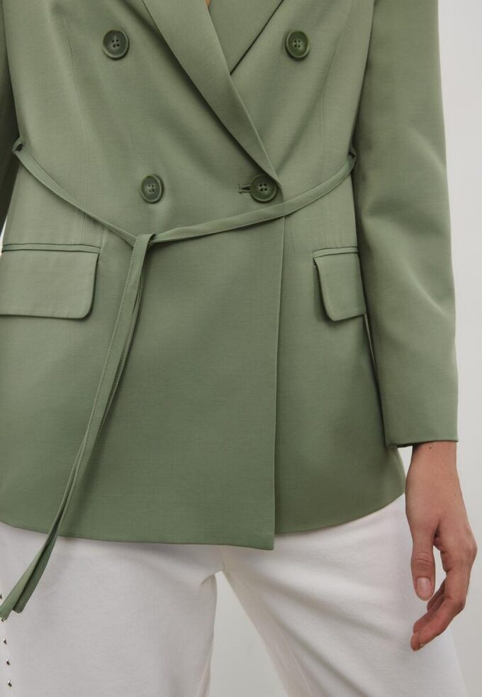 Blazer com cinto Blazer com cinto