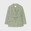 Blazer com cinto Blazer com cinto