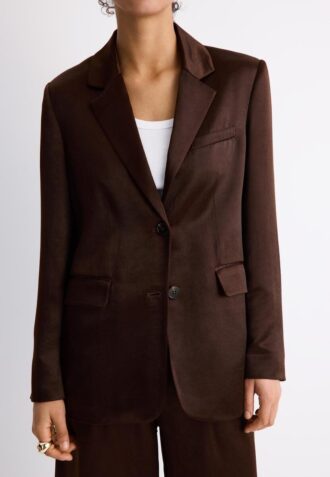 Blazer de cetim