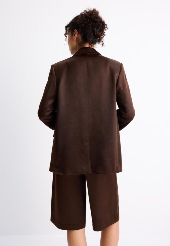 Blazer de cetim Blazer de cetim