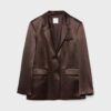 Blazer de cetim Blazer de cetim