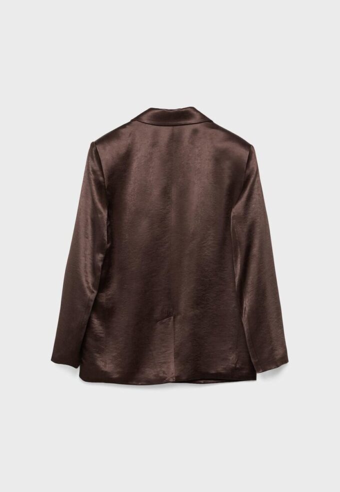 Blazer de cetim Blazer de cetim