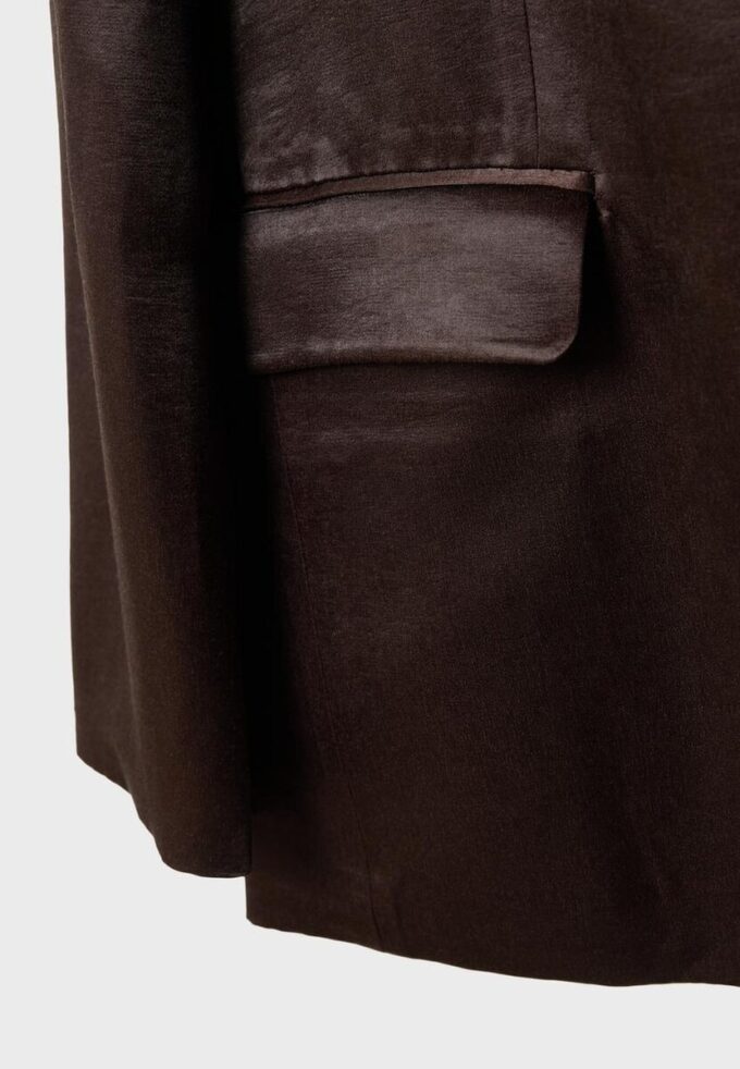 Blazer de cetim Blazer de cetim