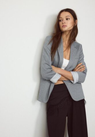 Blazer de corte justo