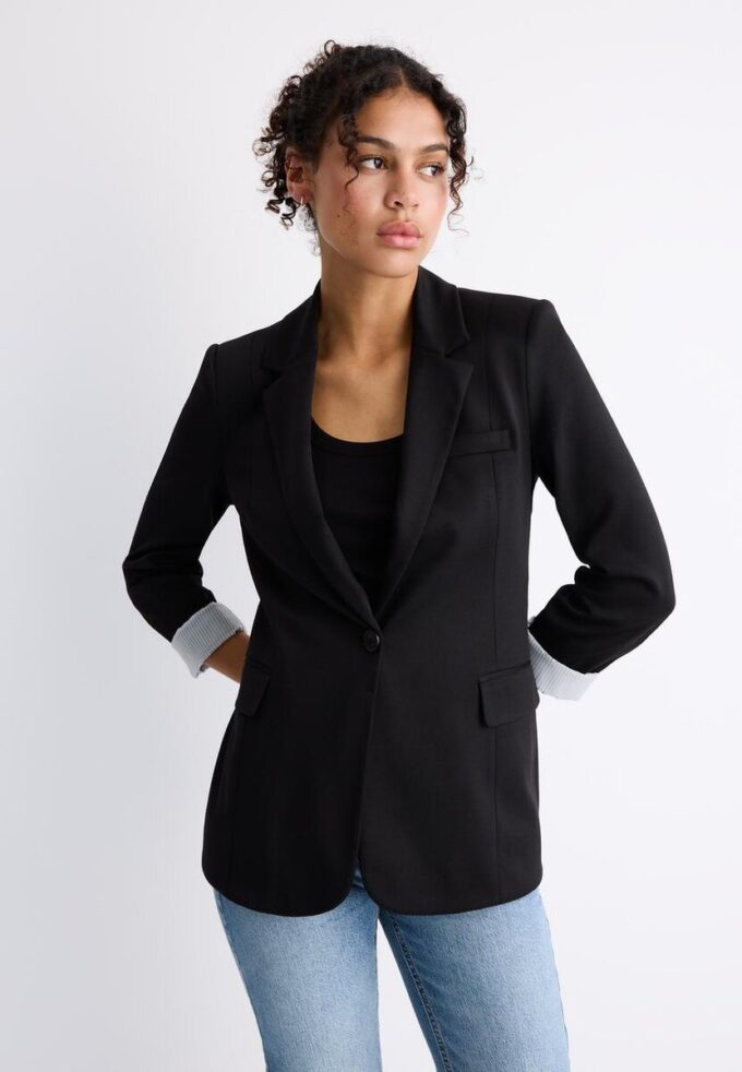 Blazer de corte justo Blazer de corte justo