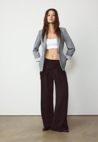 Blazer de corte justo