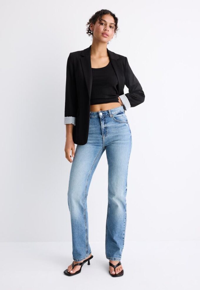 Blazer de corte justo Blazer de corte justo
