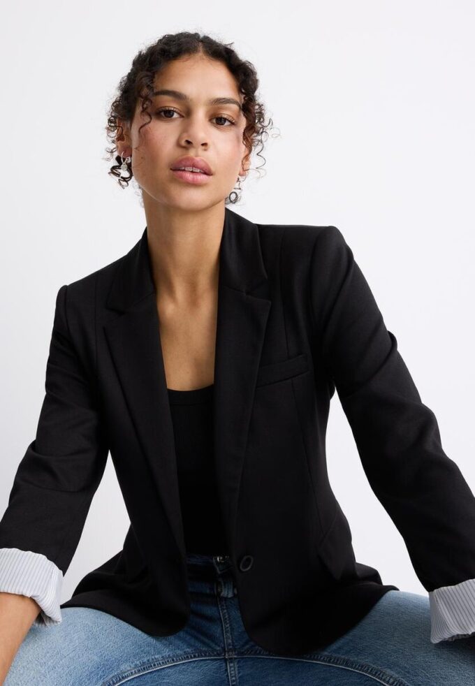 Blazer de corte justo Blazer de corte justo