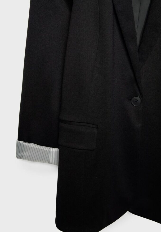 Blazer de corte justo Blazer de corte justo