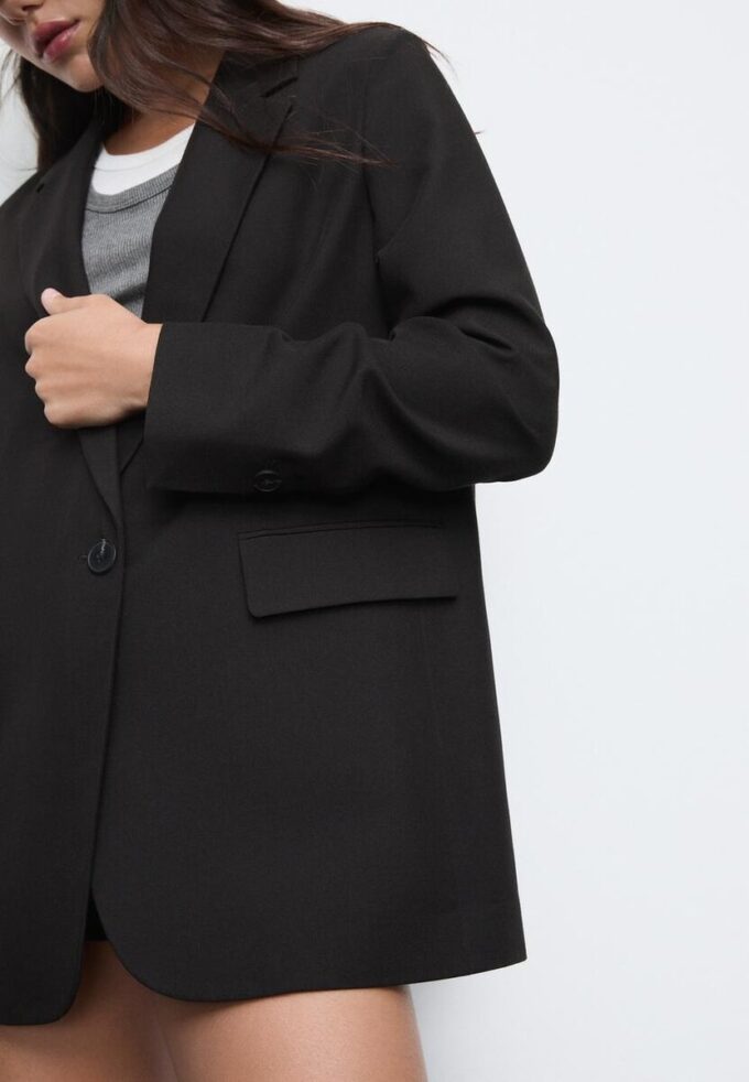 Blazer de corte regular