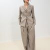 Blazer justo de 3 botões