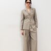 Blazer justo de 3 botões