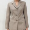 Blazer justo de 3 botões