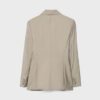 Blazer justo de 3 botões