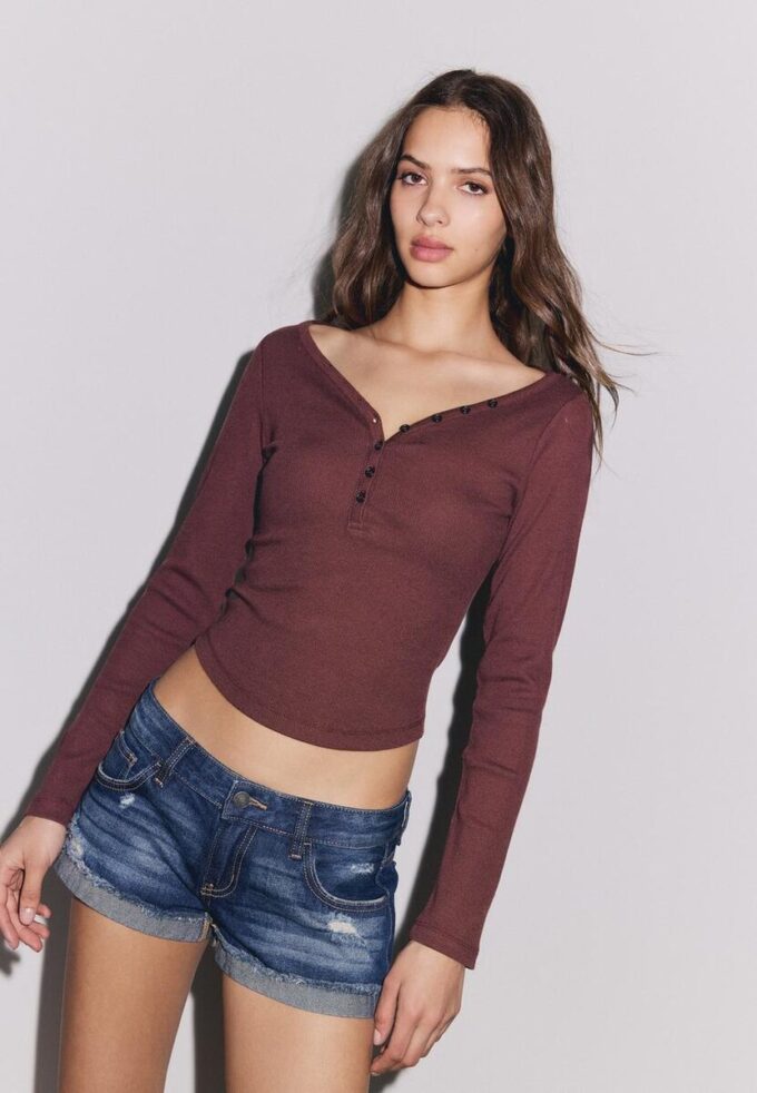Blusa com botões