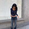 Blusa com botões
