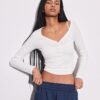 Blusa com botões