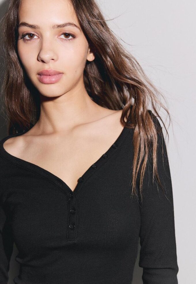 Blusa com botões