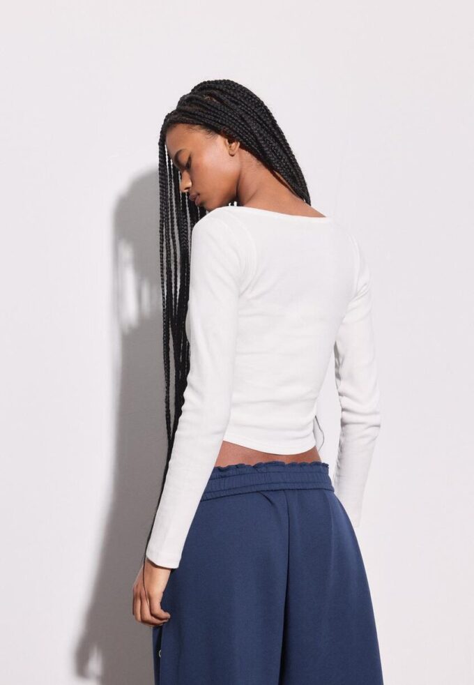 Blusa com botões