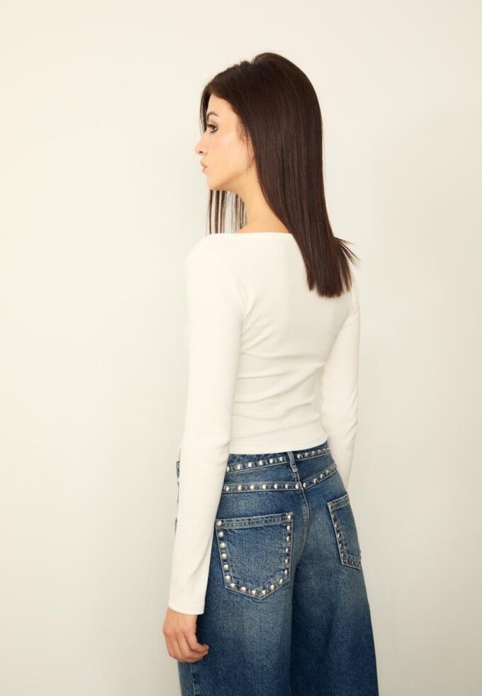 Blusa com botões