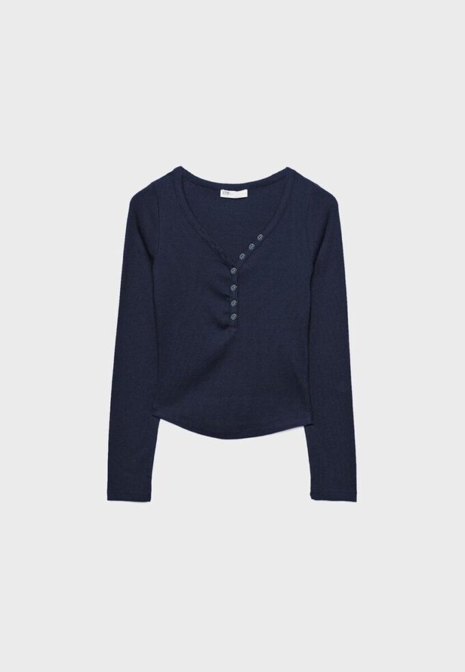 Blusa com botões
