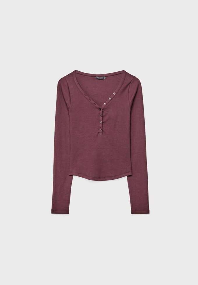 Blusa com botões