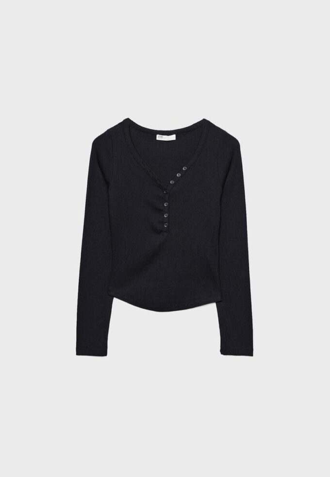 Blusa com botões
