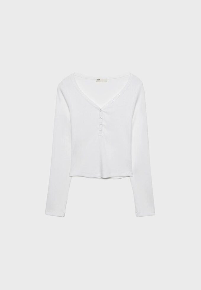 Blusa com botões