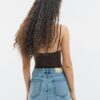 Body de renda com alças Body de renda com alças