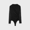 Body de tule franzido Body de tule franzido