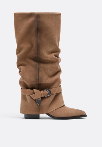 Botas de pele Joots de salto alto