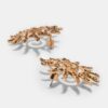 Brincos pequenos com strass em forma de sol Brincos pequenos com strass em forma de sol