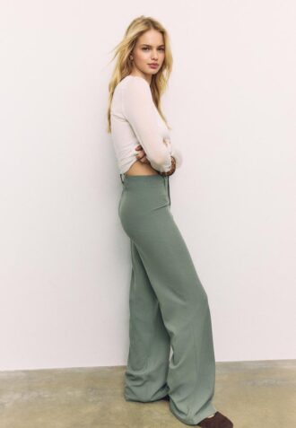Calças Wide Leg