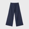 Calças Wide Leg com efeito de linho Calças Wide Leg com efeito de linho