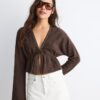 Camisa aberta com tachas Camisa aberta com tachas
