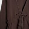 Camisa aberta com tachas Camisa aberta com tachas