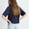 Camisa esvoaçante com botões