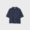 Camisa esvoaçante com botões