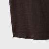 Camisas com costas em V e canelado