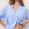 Camisas com efeito de linho Camisas com efeito de linho