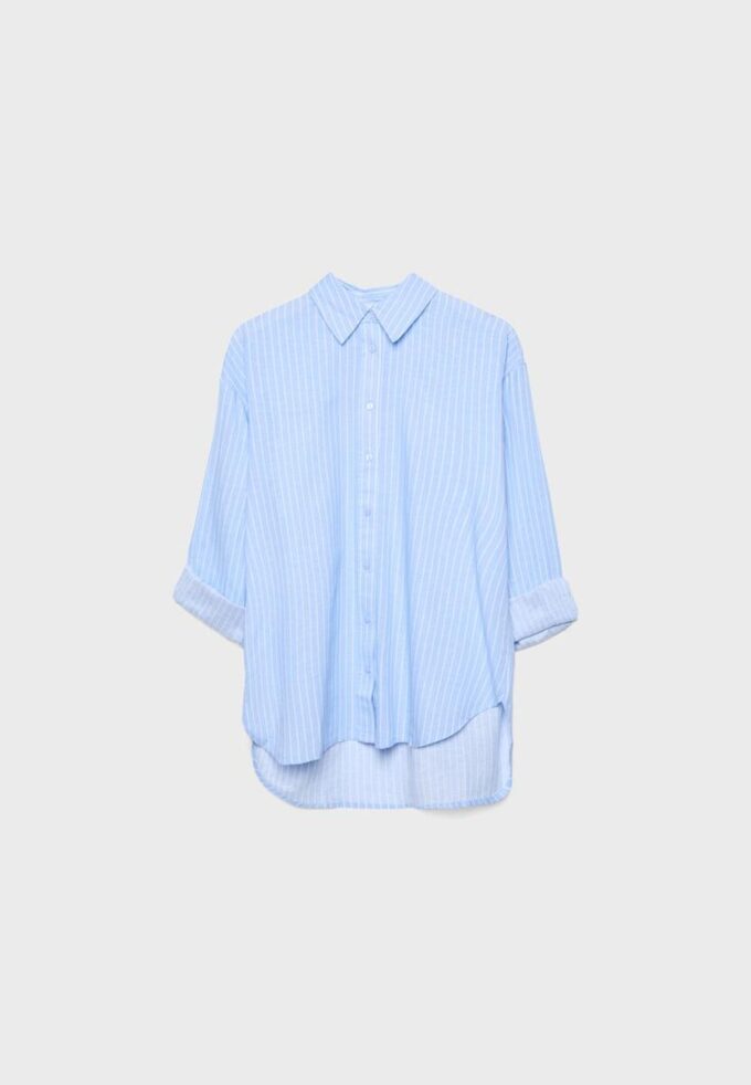 Camisas com efeito de linho Camisas com efeito de linho