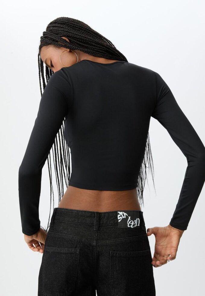 Camisas de manga comprida em poliamida Camisas de manga comprida em poliamida