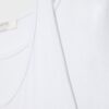 Camiseta de manga curta com dupla camada Camiseta de manga curta com dupla camada