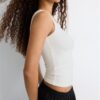 Camiseta de poliamida com alças largas Camiseta de poliamida com alças largas