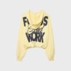 Camisola bomber com capuz estampada