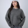 Camisola básica de malha macia